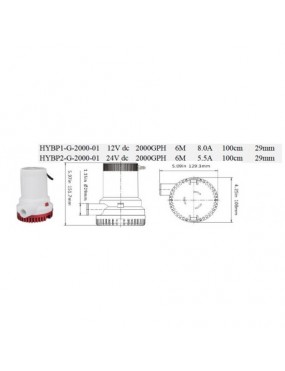 Sailflo 12v 2000Gph Sintine Pompası
