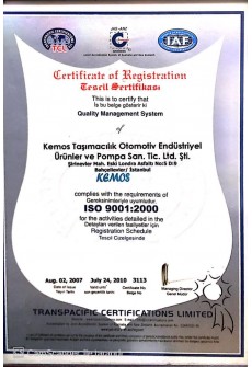 ISO 27001 Kalite Belgesi